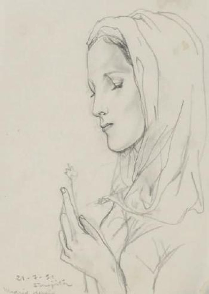 Femme by Leonard Tsuguharu Foujita