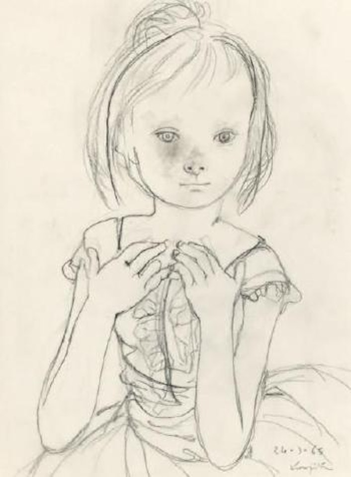 La pose by Leonard Tsuguharu Foujita