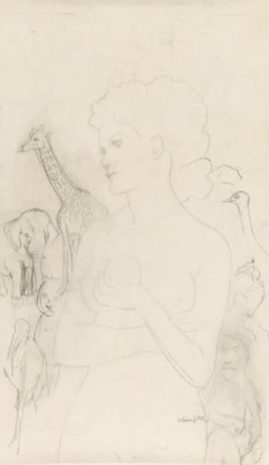 Eve by Leonard Tsuguharu Foujita