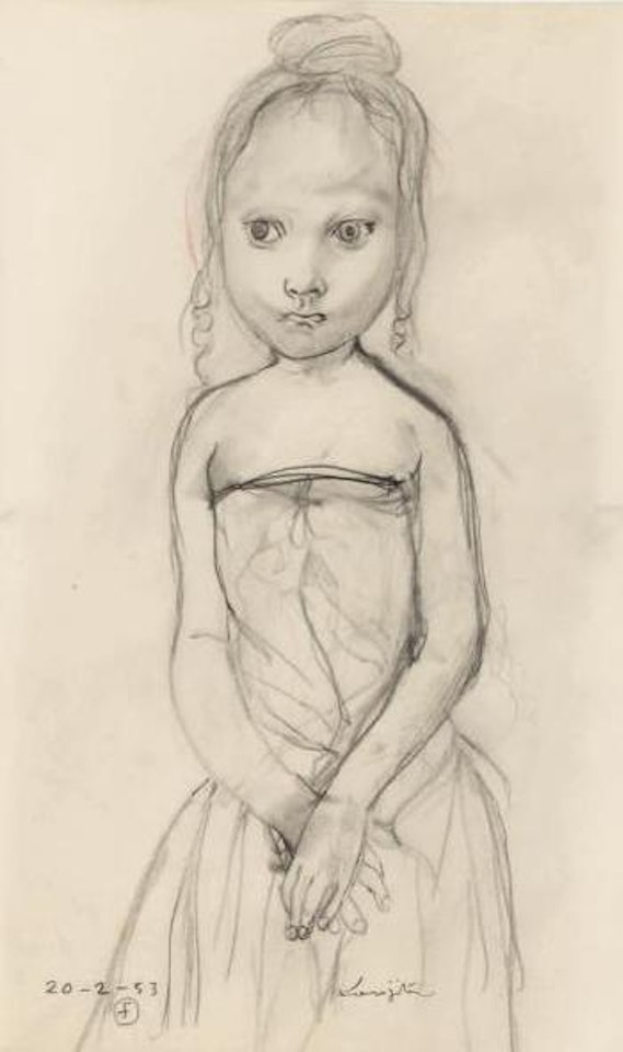 Jeune fille sage by Leonard Tsuguharu Foujita