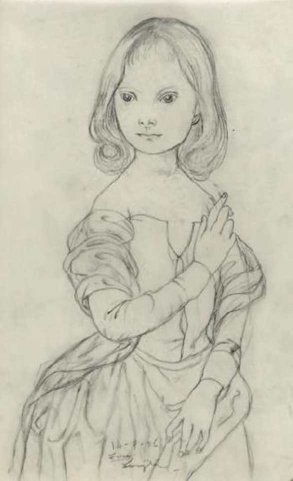 Demoiselle by Leonard Tsuguharu Foujita