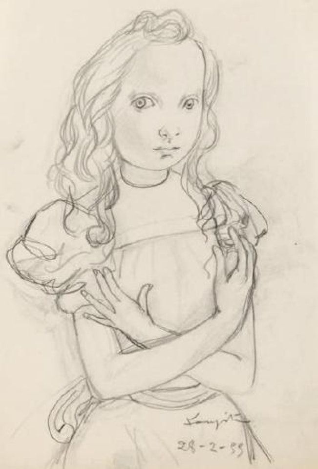 Sincerité by Leonard Tsuguharu Foujita