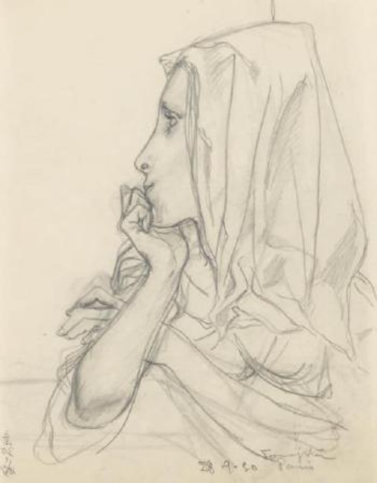 Les pensées by Leonard Tsuguharu Foujita