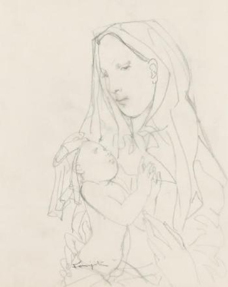 L'amour by Leonard Tsuguharu Foujita