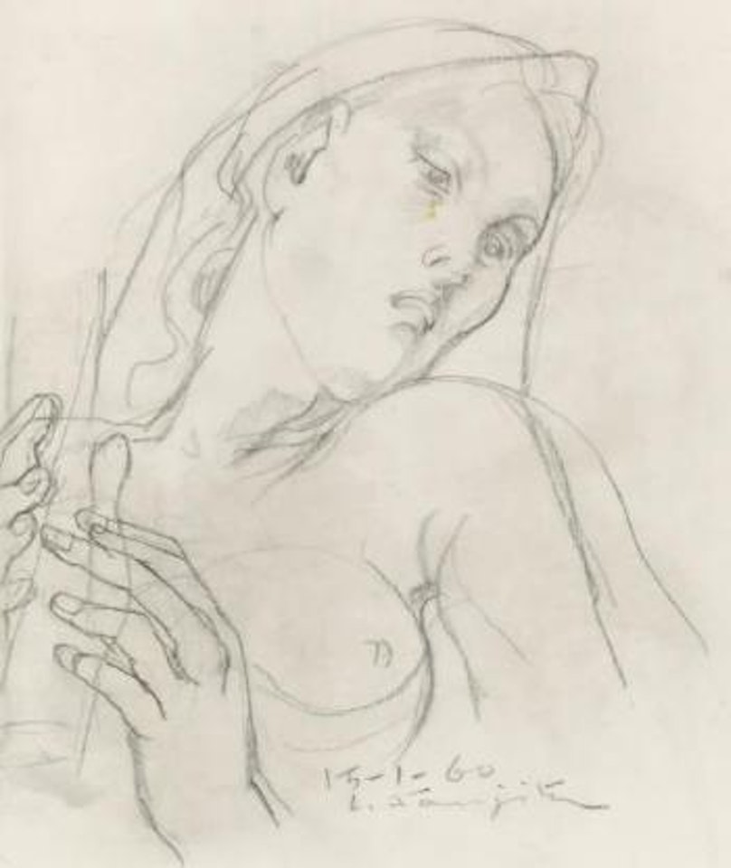 Déshabillé by Leonard Tsuguharu Foujita