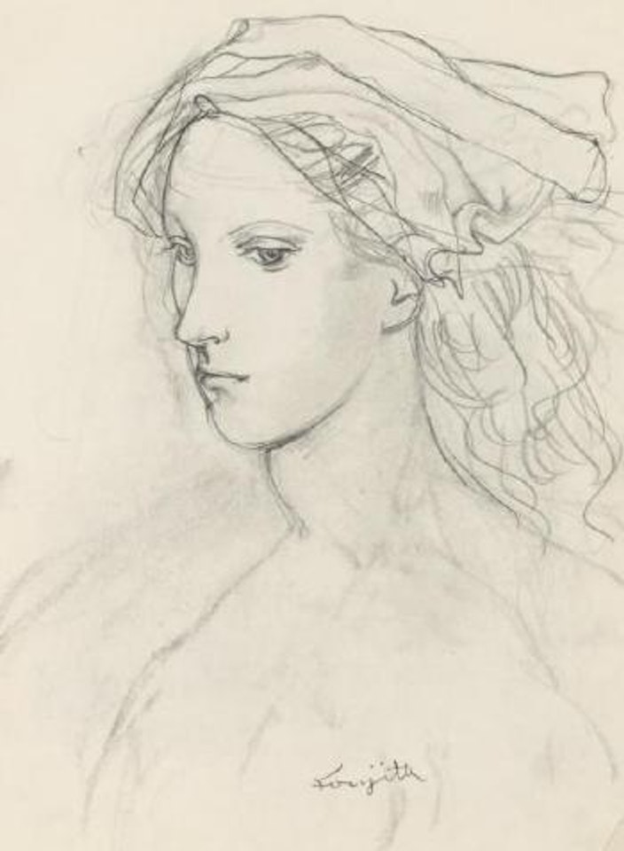 Cheveux au vent by Leonard Tsuguharu Foujita