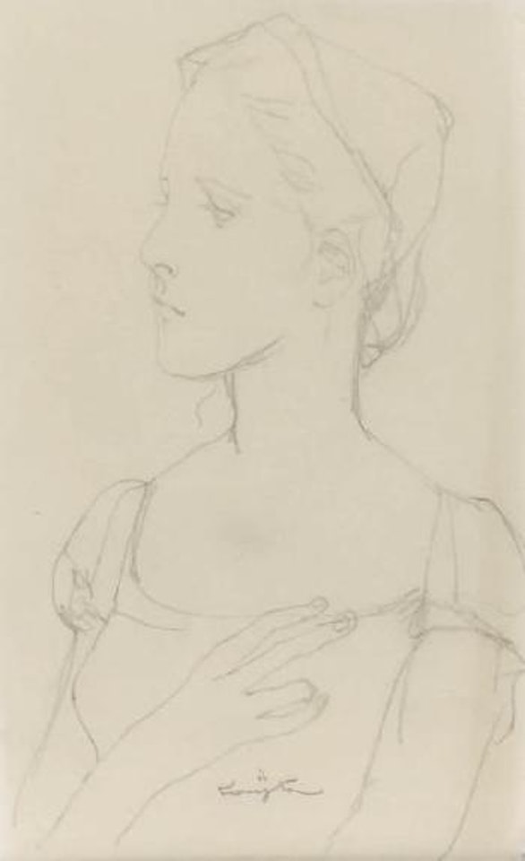 Femme by Leonard Tsuguharu Foujita