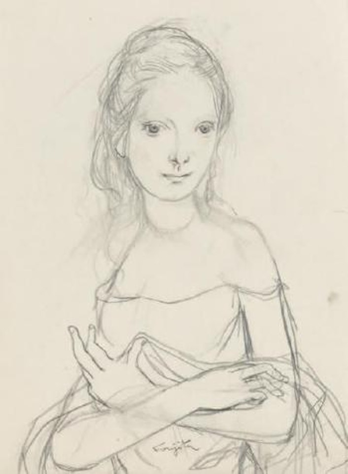 Le drape by Leonard Tsuguharu Foujita