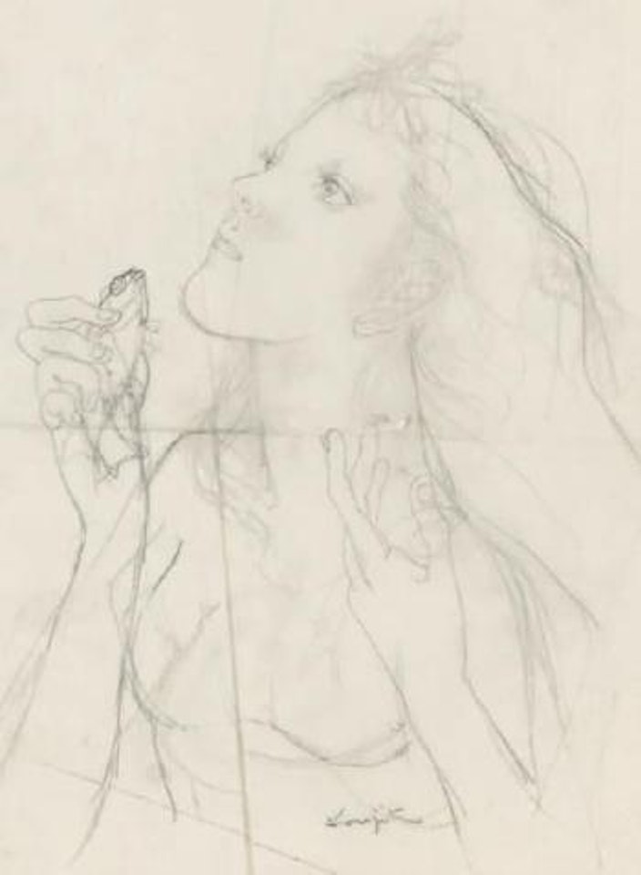 La princesse et la grenouille by Leonard Tsuguharu Foujita