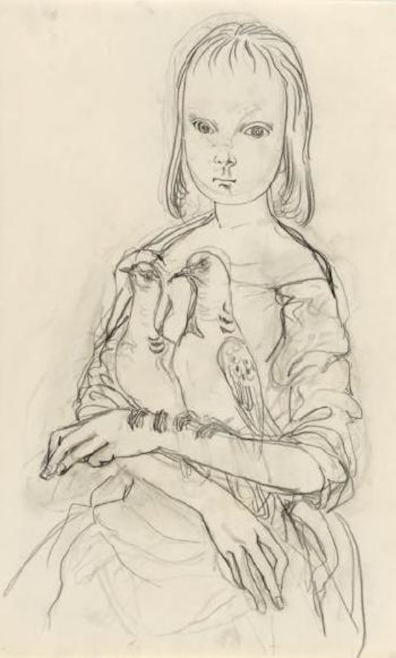 Fillette by Leonard Tsuguharu Foujita