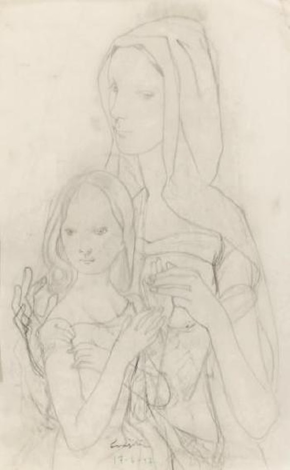 Douceur by Leonard Tsuguharu Foujita
