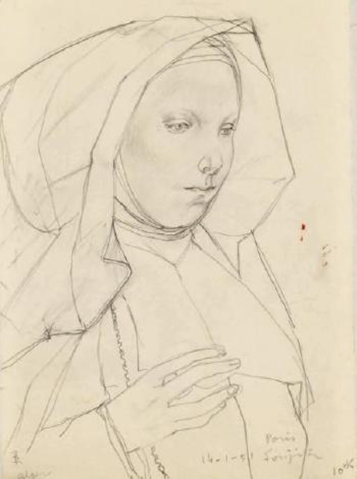 La religieuse by Leonard Tsuguharu Foujita