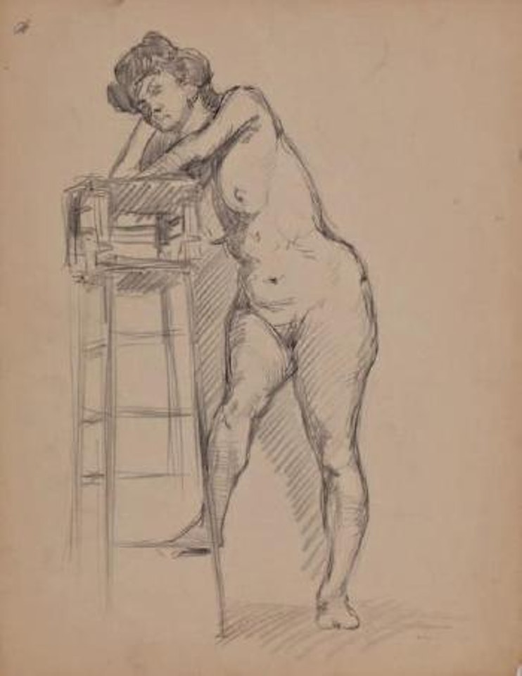 Nu féminin de face by Francis Picabia