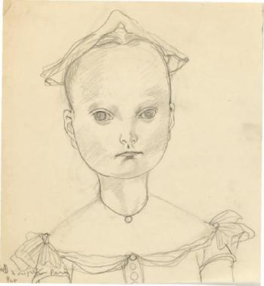 Jeune fille by Leonard Tsuguharu Foujita