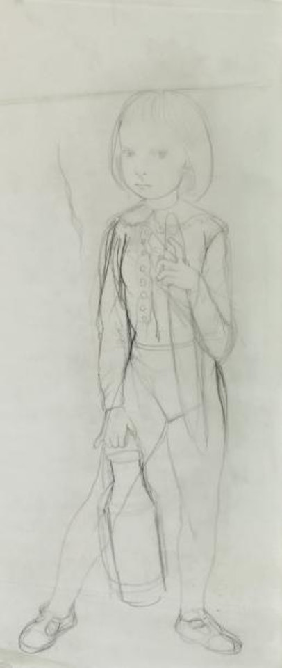 Prince impérial et le pot au lait by Leonard Tsuguharu Foujita