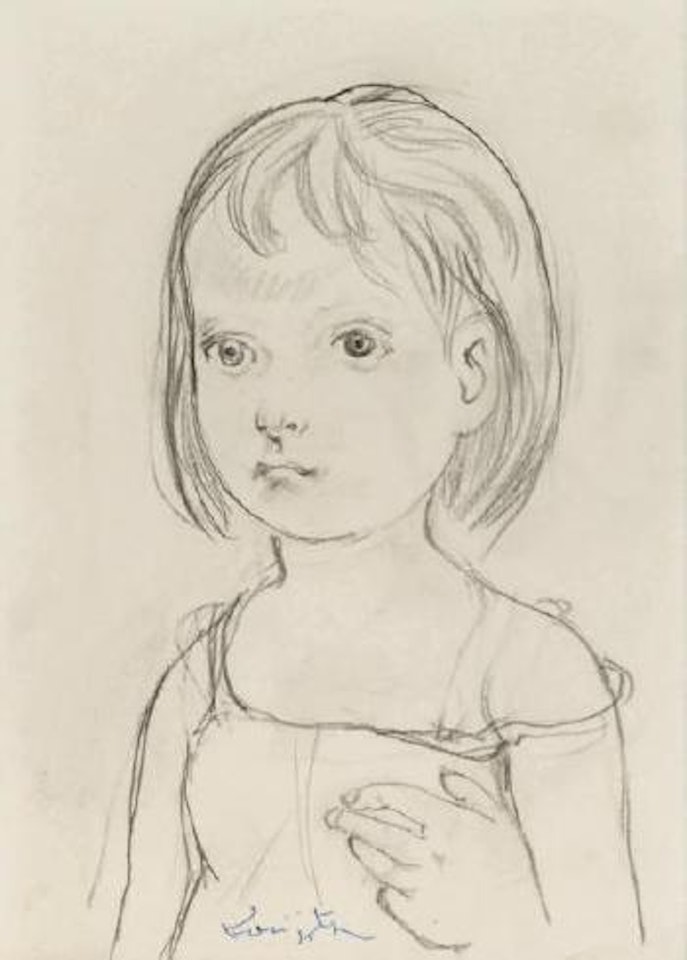 Fillette by Leonard Tsuguharu Foujita