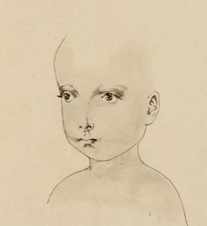 Étude de profil by Leonard Tsuguharu Foujita