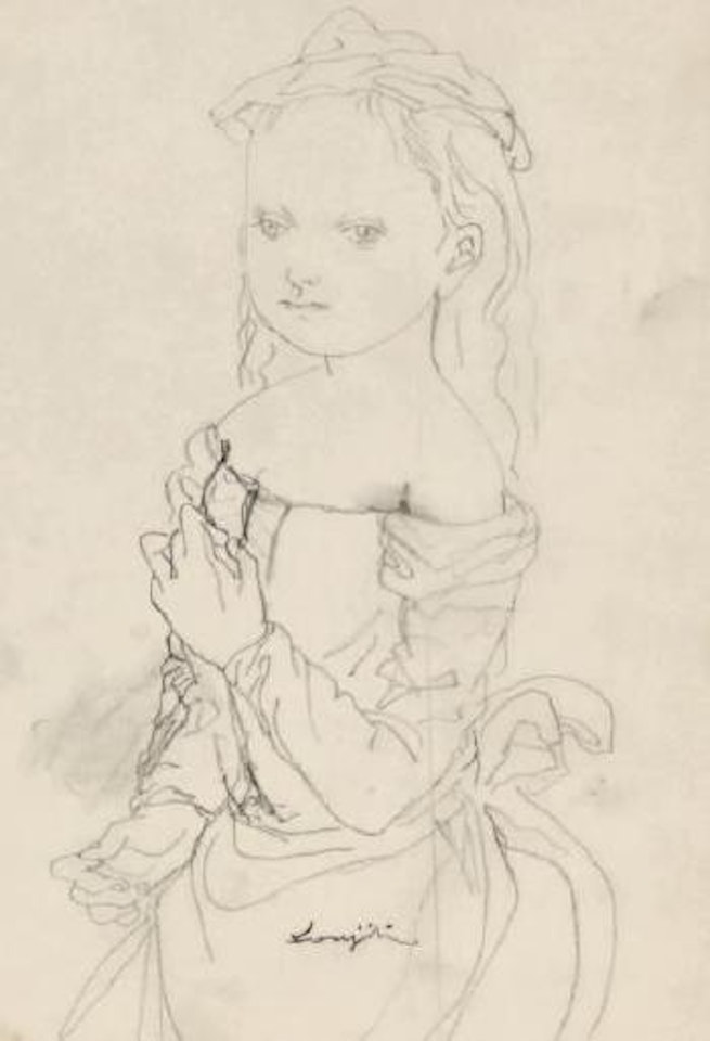 Fillette by Leonard Tsuguharu Foujita