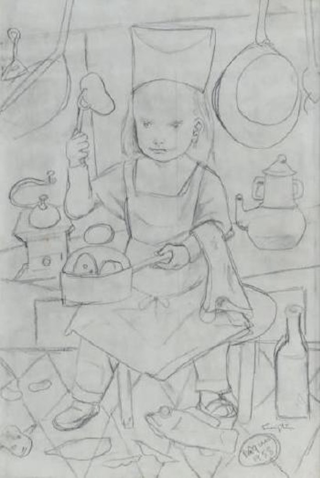 Cuisinier by Leonard Tsuguharu Foujita