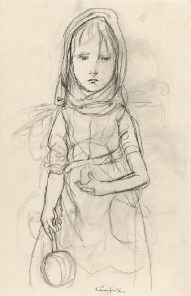 Mendiante à la casserole by Leonard Tsuguharu Foujita