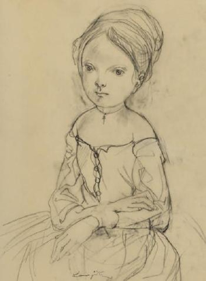 Fillette by Leonard Tsuguharu Foujita