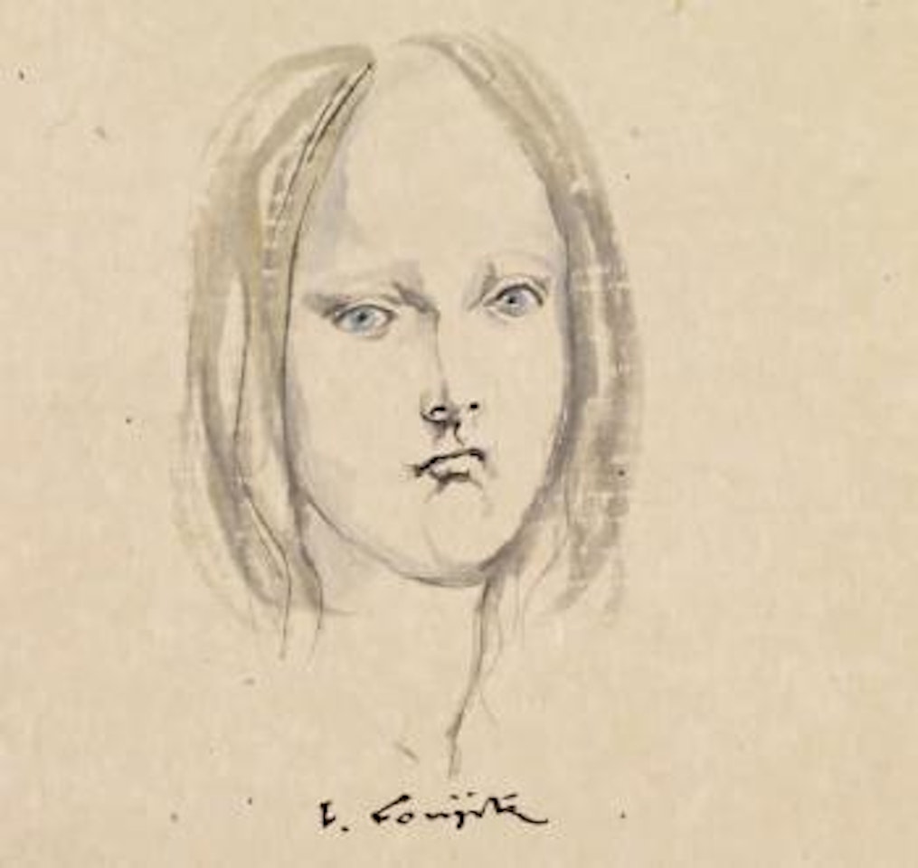 Visage by Leonard Tsuguharu Foujita