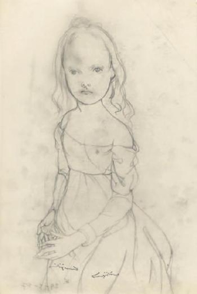 Jeune fille sage by Leonard Tsuguharu Foujita