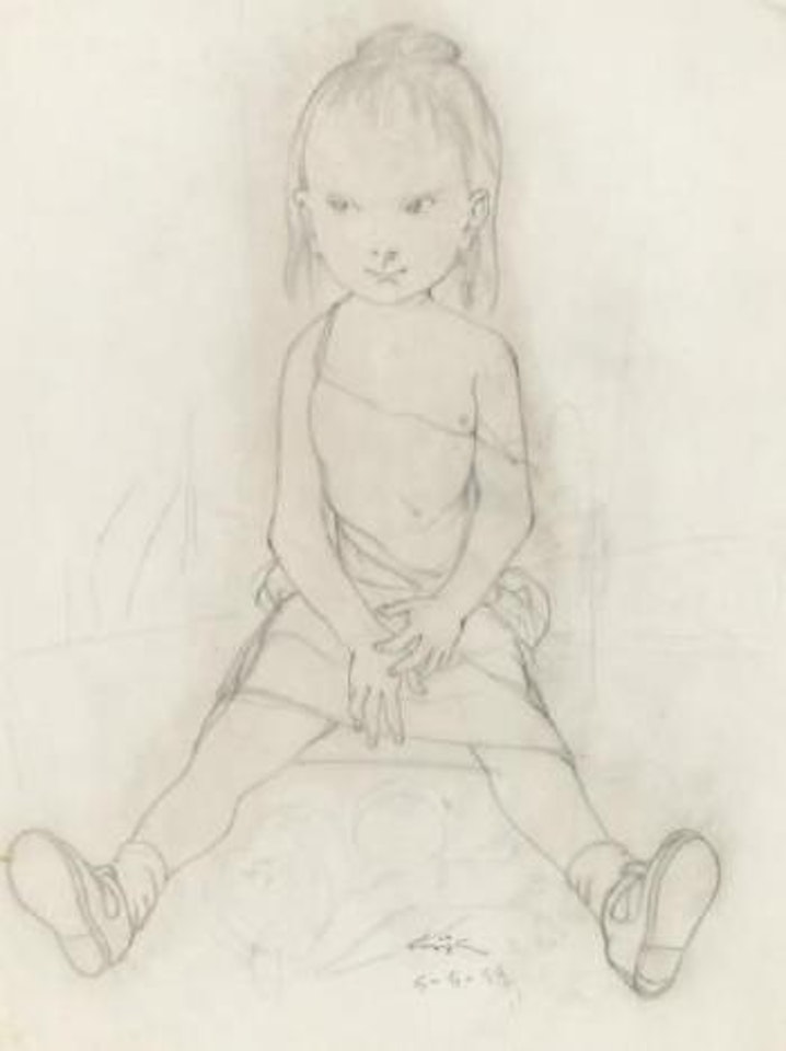 À la cuisine by Leonard Tsuguharu Foujita