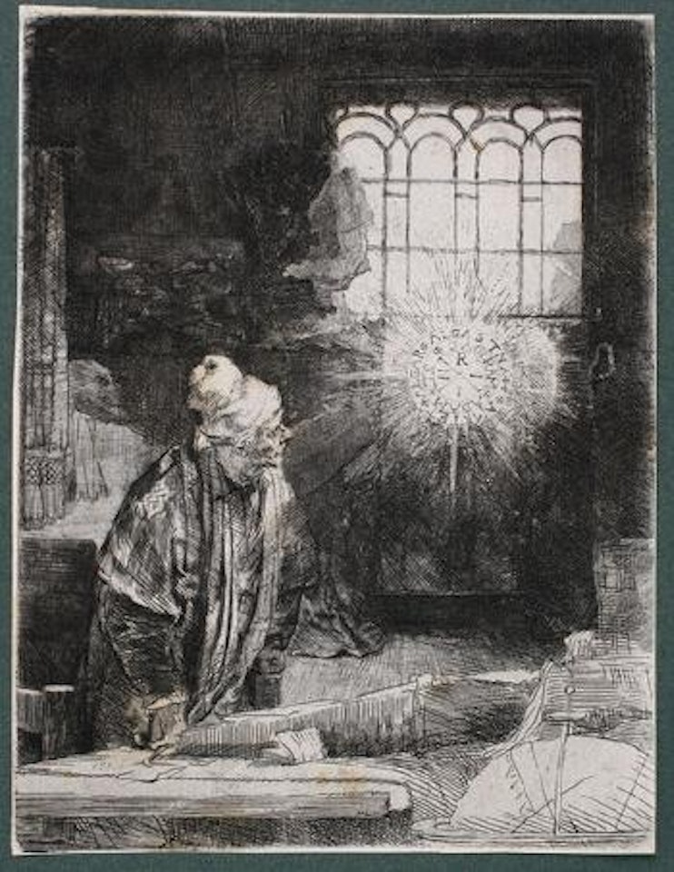 Faust by Attributed to Rembrandt Harmensz van Rijn