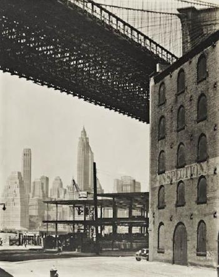 Brooklyn Bridge by Berenice Abbott