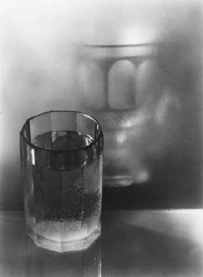 Still life (glass and reflection) by Josef Sudek