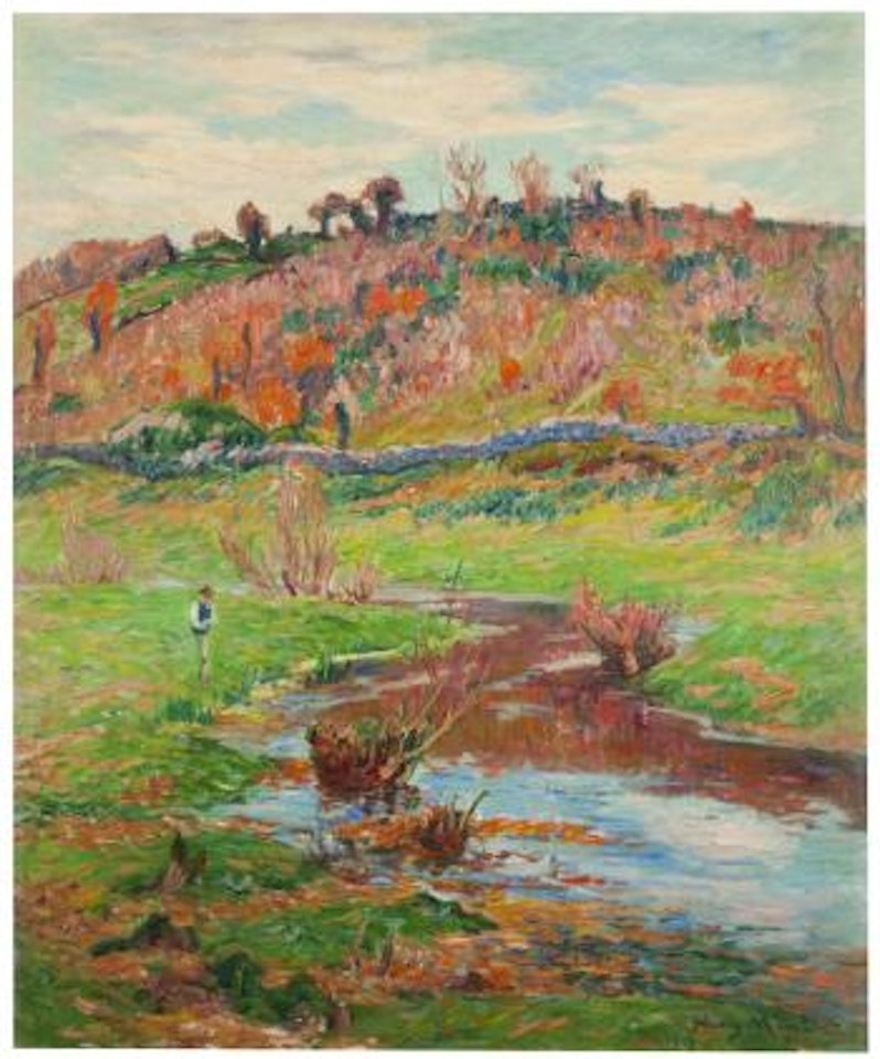Paysage à Pont-Aven by Henry Moret