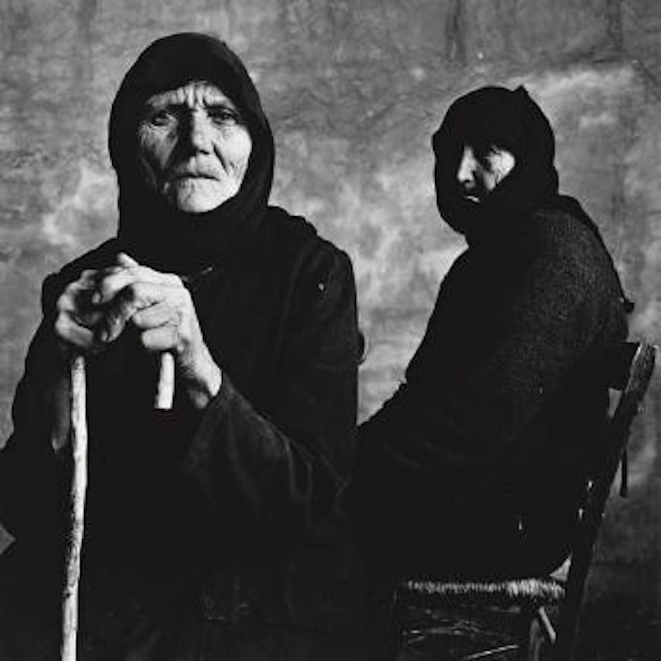 Two Cretan Women by Irving Penn