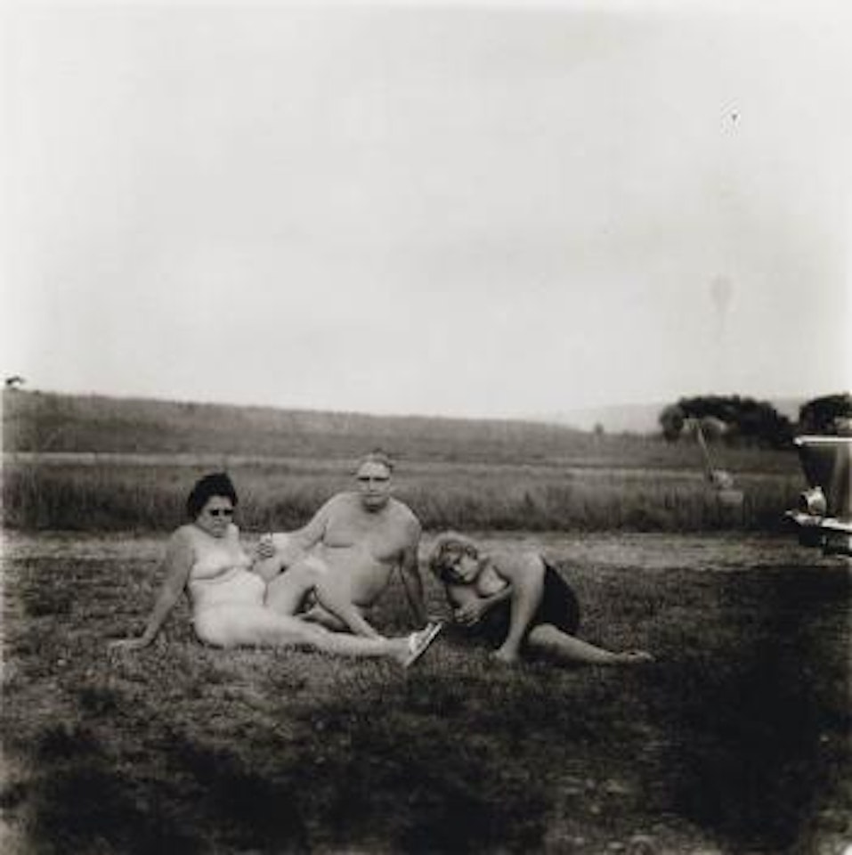 A Family One Evening in a Nudist Camp by Diane Arbus by Neil Selkirk