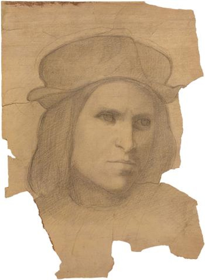 Portrait d'homme, d'après Franciabiggio by Edgar Degas