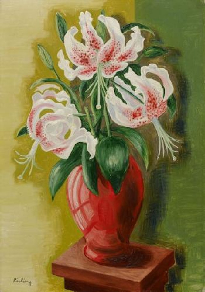 Liliums by Moïse Kisling