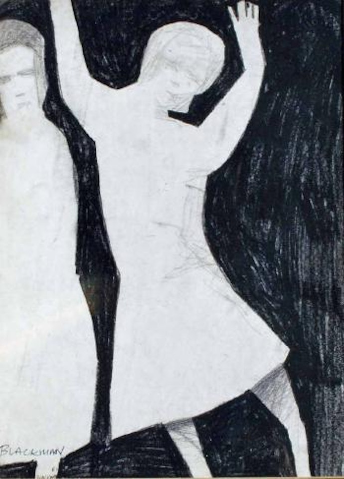 Dancing girl by Charles Blackman