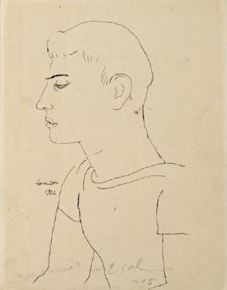 Raymond Radiguet by Jean Cocteau