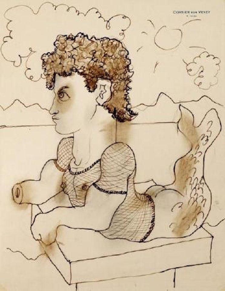 Homme - sirène by Jean Cocteau