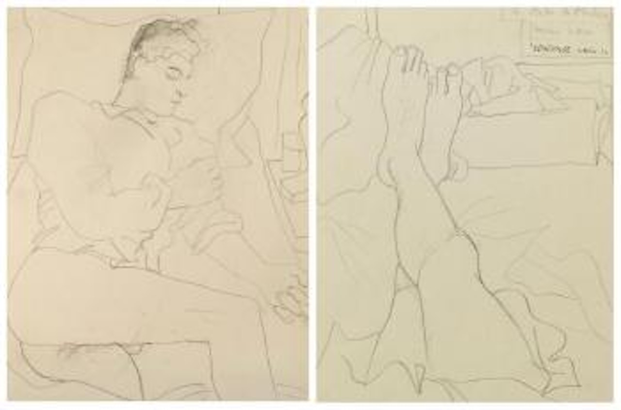 Les pieds de Phileas. Ocean Indien Marcel Khill endormi by Jean Cocteau
