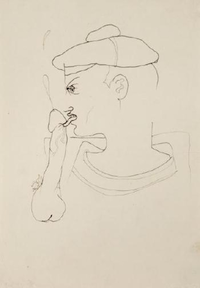 Erotique - Marin de profil by Jean Cocteau