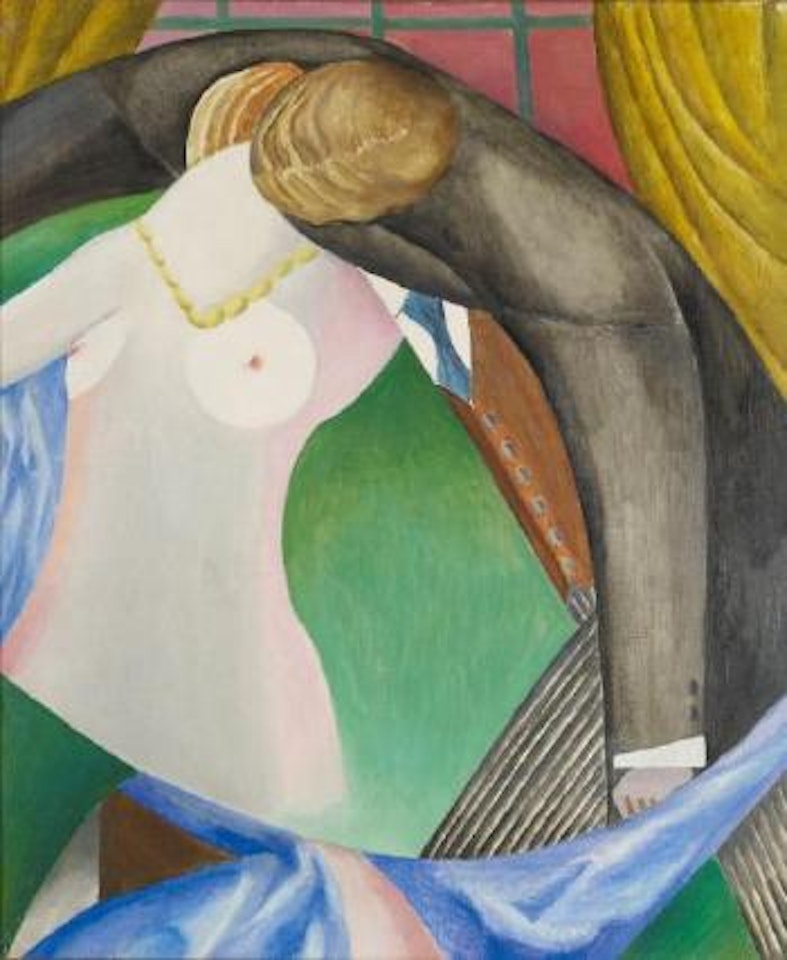 Le baiser by Leopold Survage