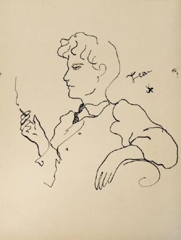 Portrait de Leonard St. Clair Ingrams by Jean Cocteau