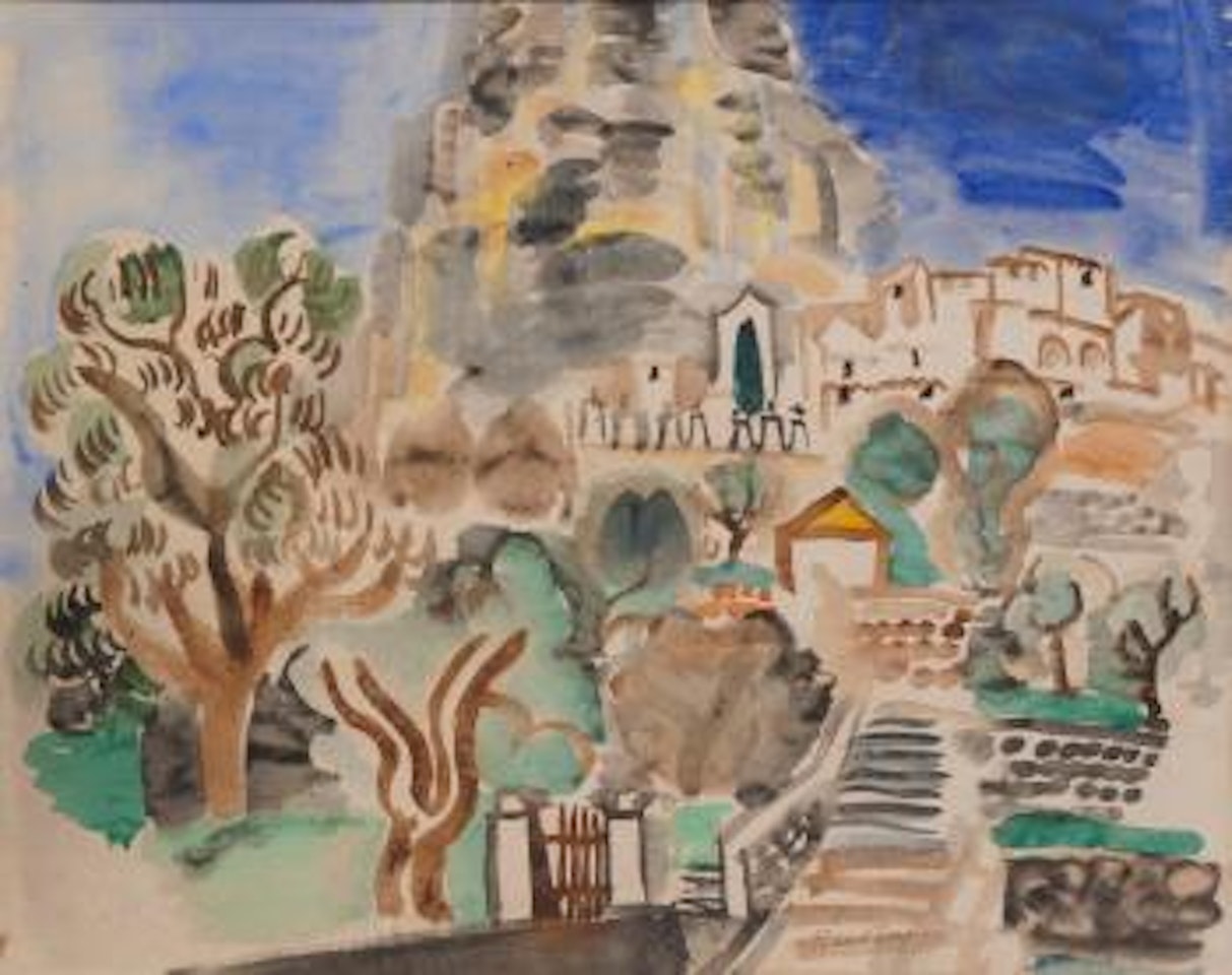 Le Baou de Saint Jeannet by Raoul Dufy