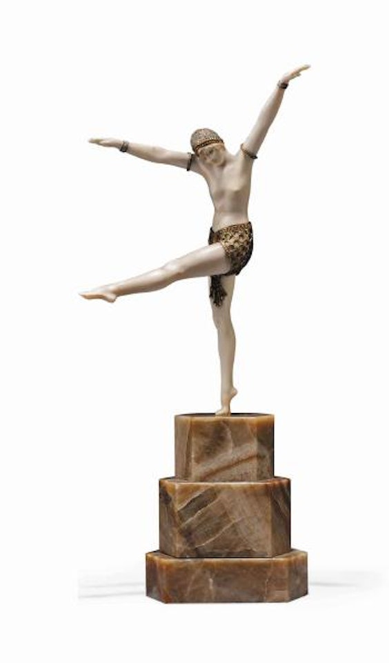 Dancer of Olynthus by Demetre Chiparus
