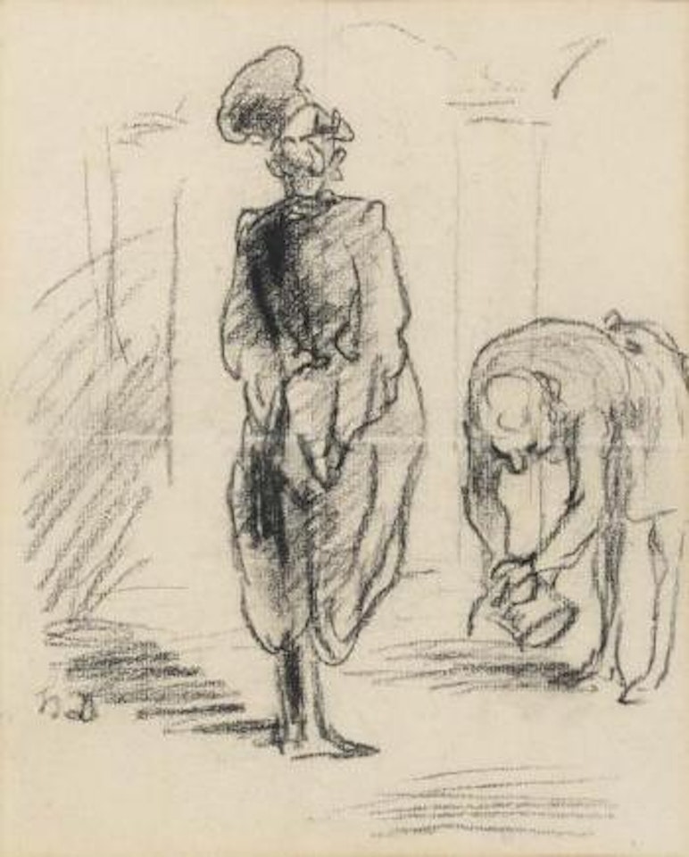 Hommage au magistrat by Honoré Daumier
