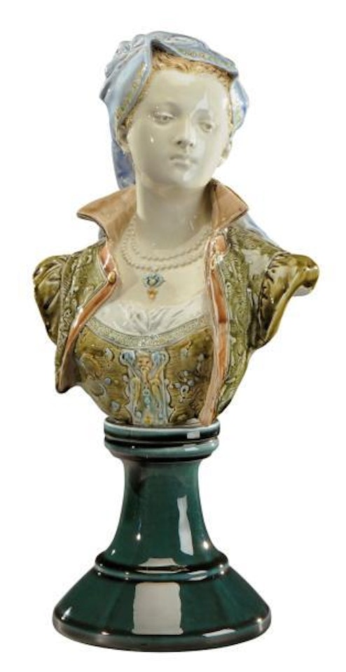 Buste de jeune femme by Albert-Ernest Carrier-Belleuse