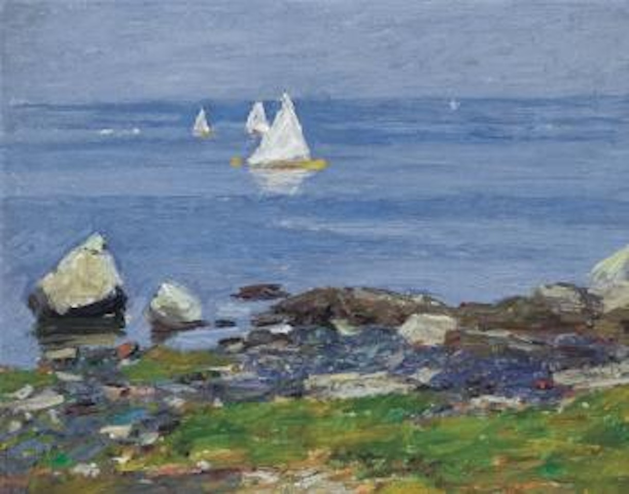 Sailing vessels by Edward Henry Potthast