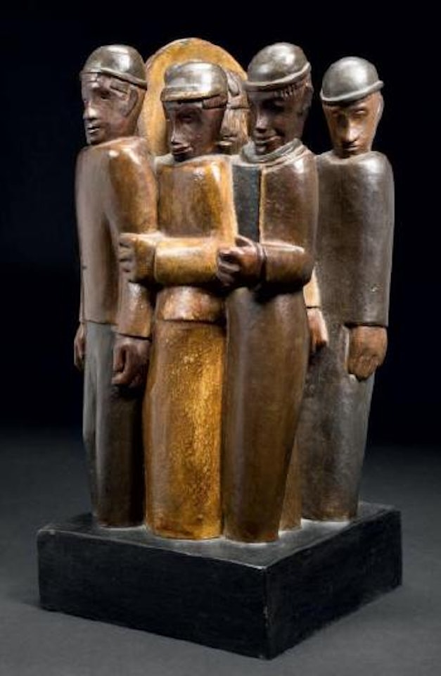 Les promeneurs by Jean Lambert-Rucki