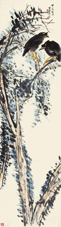 Raven And Tree by Wang Zhen